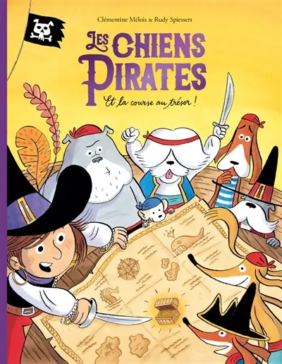 Les chiens pirates et la course au trésor