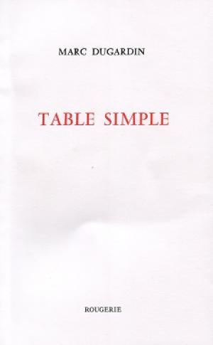dugardin table simple
