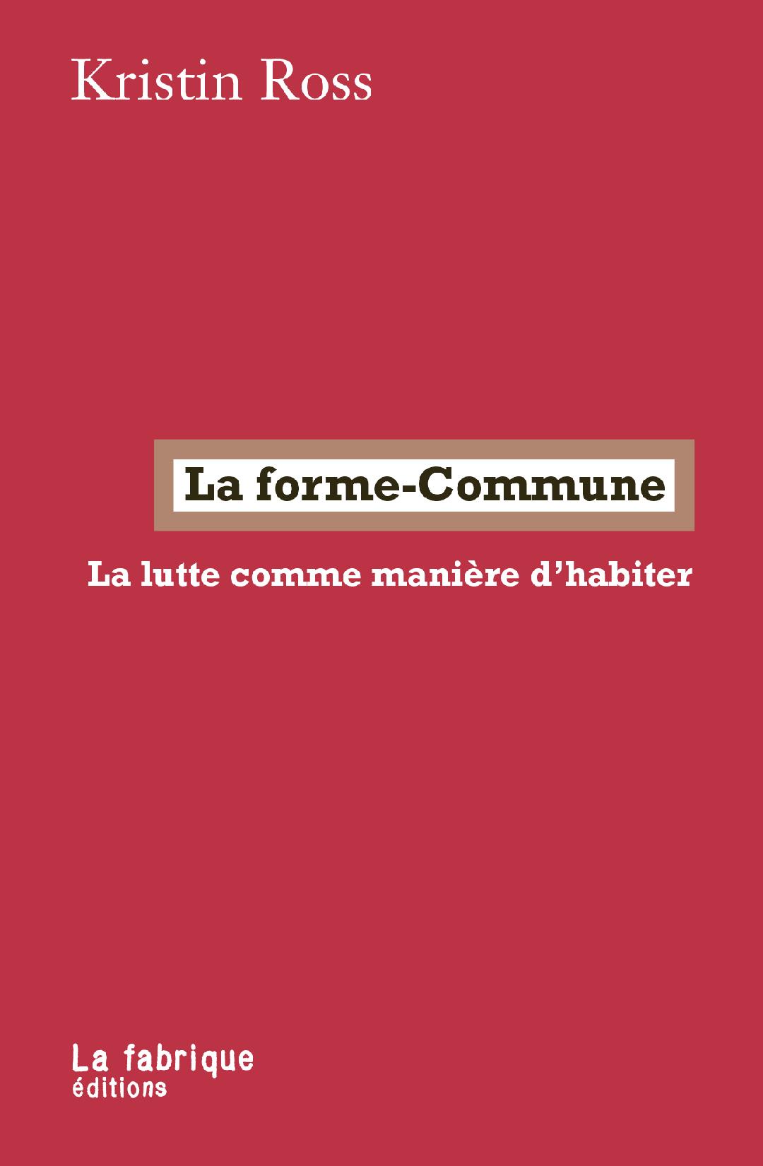 forme commune ross